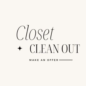 Closet Clean Out Make An Offer!